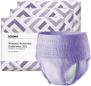 Solimo Incontinence & Postpartum Underwear for Women