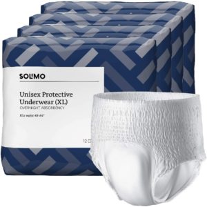 Solimo Incontinence Underwear for Men and Women