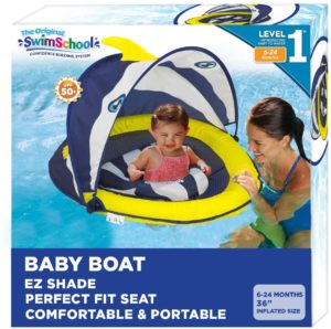Ayeboovi Baby Pool Float With Canopy