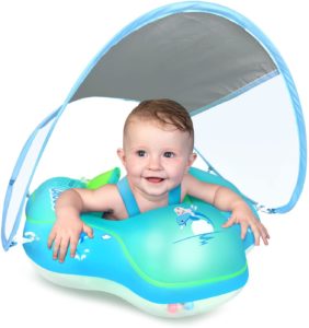 Laycol Baby Pool Float Rem with movable Canopy