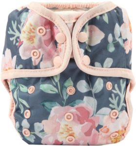 One Size Cloth Diaper Cover Snap with Double Gusset