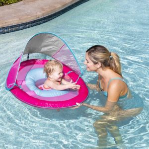 SwimWays Baby Spring Float With Sun Canopy
