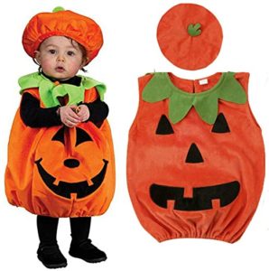 Unisex Infant Baby Boys Girls Halloween Pumpkin Costume